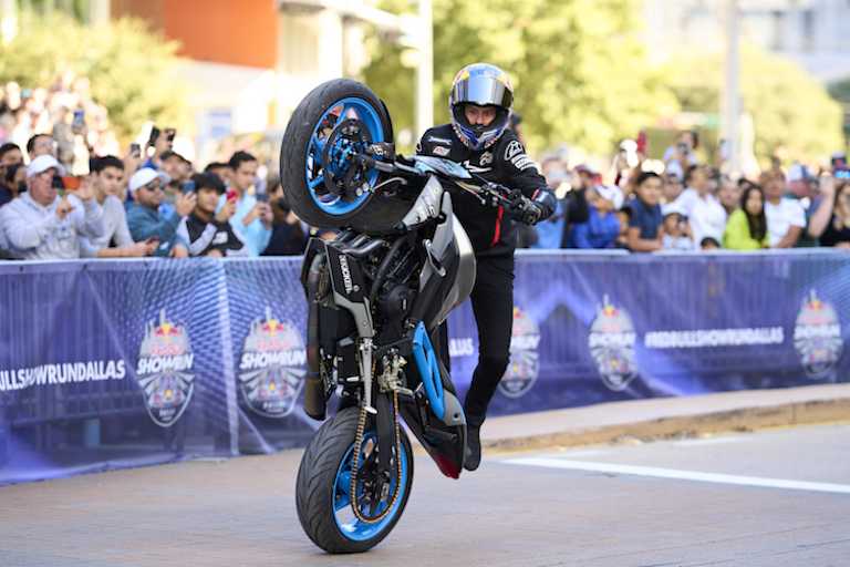 Auch Aaron Colton war mit von der Partie und begeisterte mit seinen Kunststücken