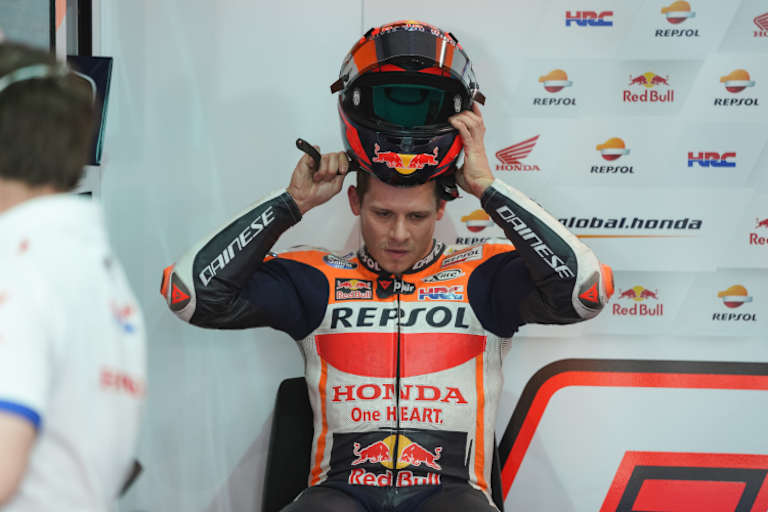 Stefan Bradl ist am Wochenende im Renneinsatz