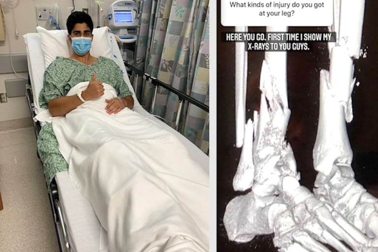 Die schlimmen Verletzungen des US-Amerikaners