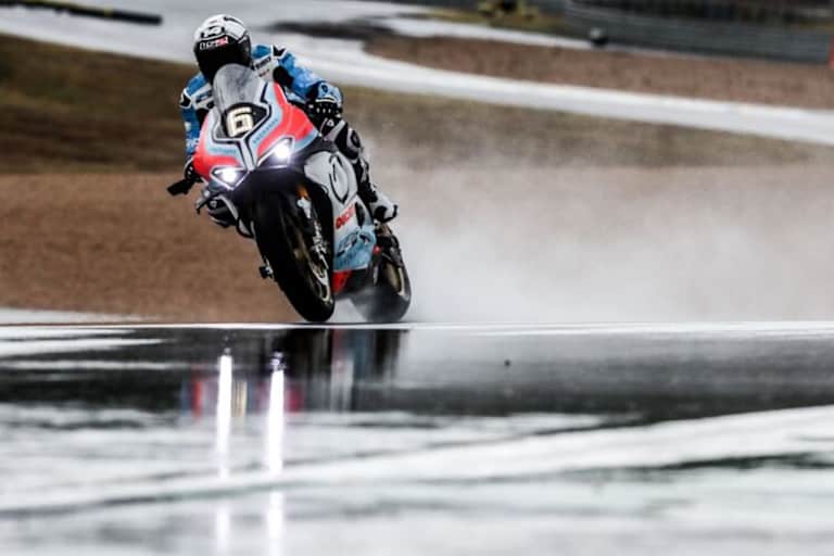 Randy de Puniet auf der ERC-Ducati