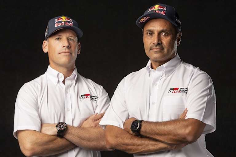 Mathieu Baumel und Nasser Al-Attiyah