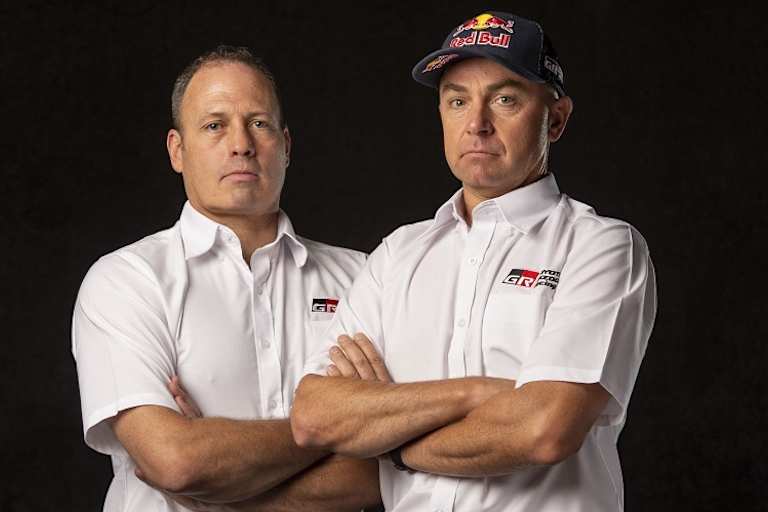 Dennis Murphy und Giniel de Villiers