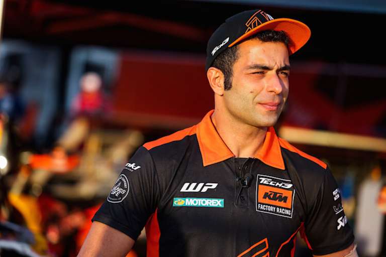 Der Italiener freute sich über das vorzeitige Ende der sechsten Etappe