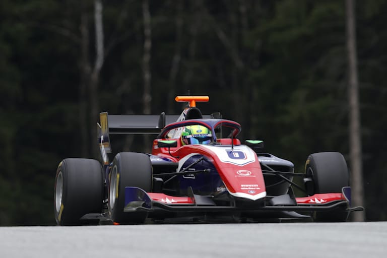 David Schumacher mit seinem Trident-Dallara