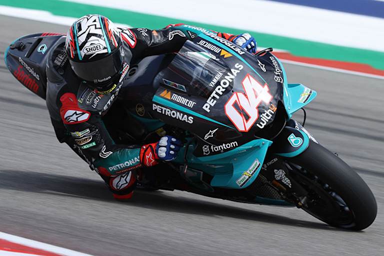 Andrea Dovizioso wirbt 2022 für WITHu