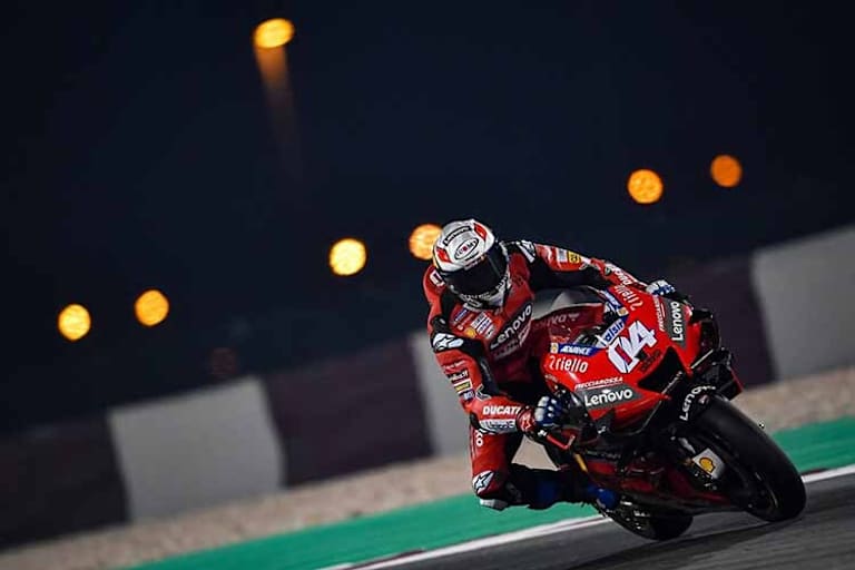 Andrea Dovizioso beim Katar-Test 2020