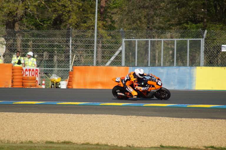 Stefan Ströhlein verbesserte sich Stück für Stück