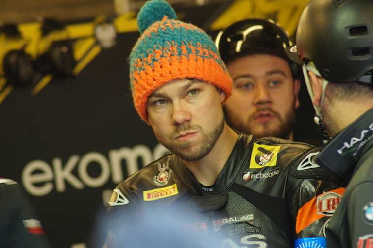 Volle Konzentration auf den Start ins Rennen