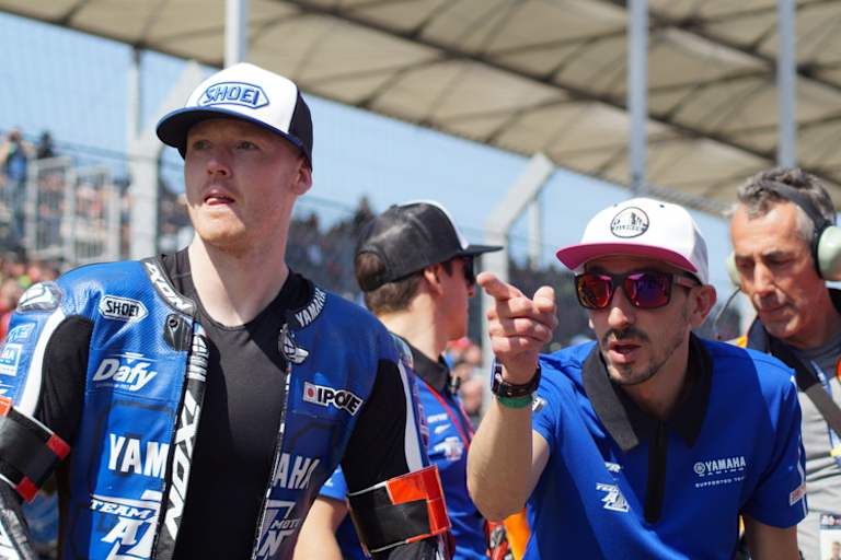 Bradley Smith, kurz vor dem Start in Le Mans