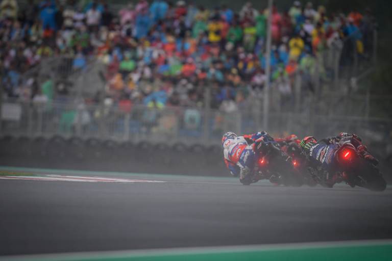 Fabio Quartararo auf dem Weg nach vorne: Hier noch hinter Zarco und Miller