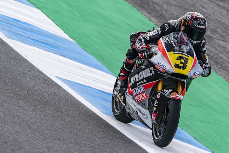 Lukas Tulovic am Donnerstag in Estoril