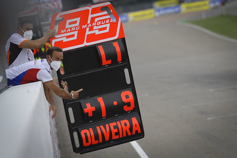 Alberto Puig während des Sachsenring-GP