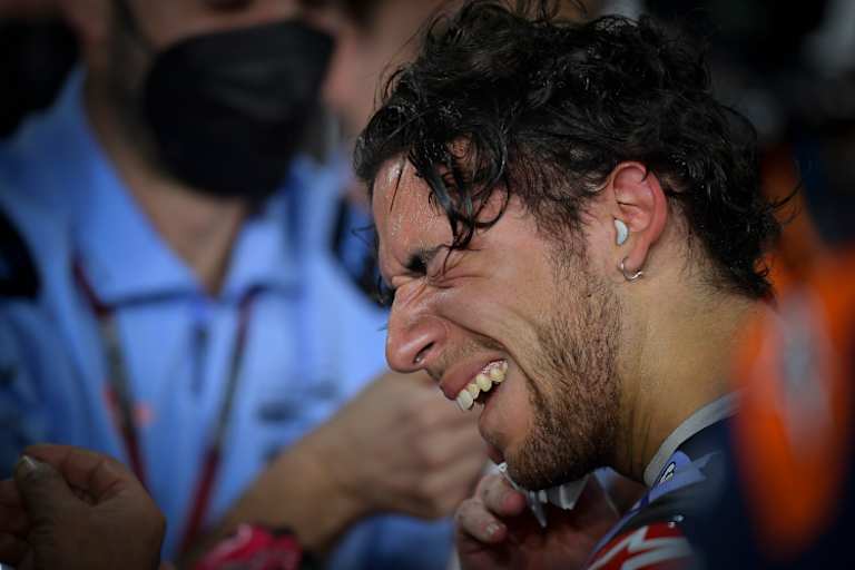 Ein überwältigter Enea Bastianini