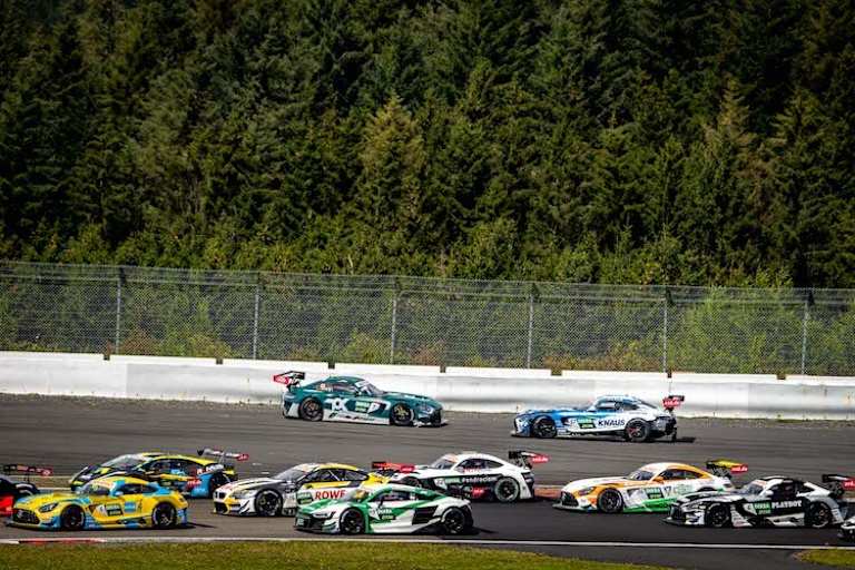  Neun Autos fielen insgesamt aus