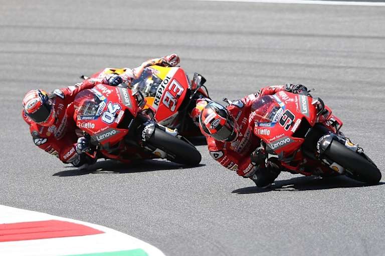Mugello 2019: Petrucci setzte sich gegen Andrea Dovizioso und Marc Márquez durch