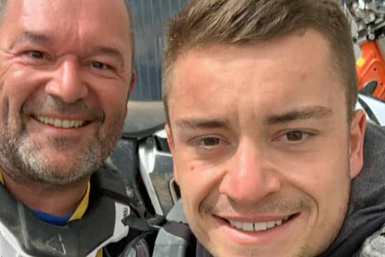 Tim und Robert Ebay (v.re.)