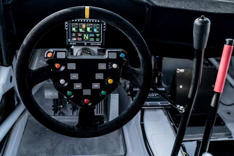 Der Fahrer-Arbeitsplatz