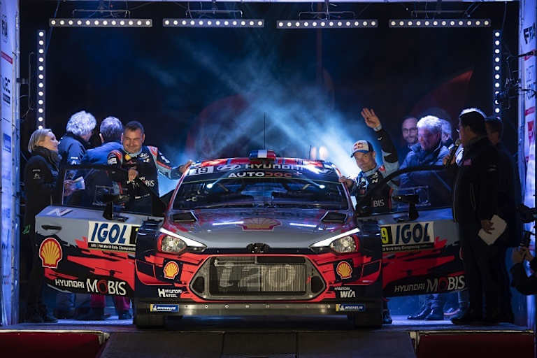 Daniel Elena und Sébastien Loeb zuletzt in der WM bei Hyundai