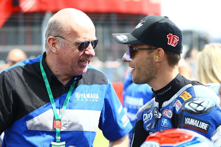 Eric De Seynes (li.) und Jules Cluzel, der Supersport-WM-Vierte von 2021 