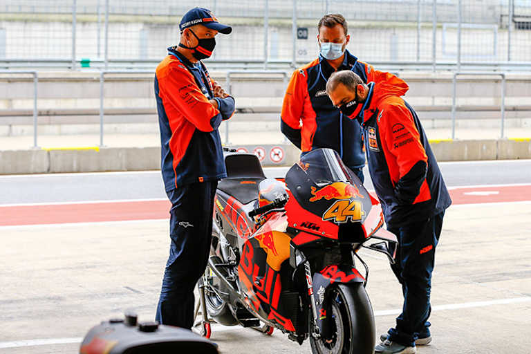 Die KTM RC16 von Espagaró in Spielberg