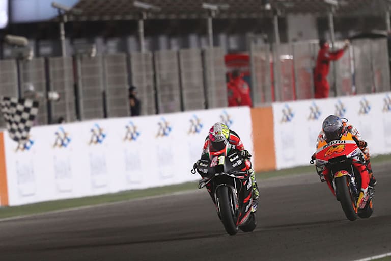 Fotofinish: Aleix Espargaró vor Pol