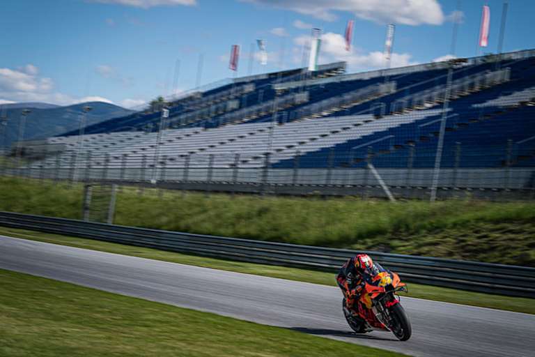 Pol Espargaró beim KTM-Test in Spielberg