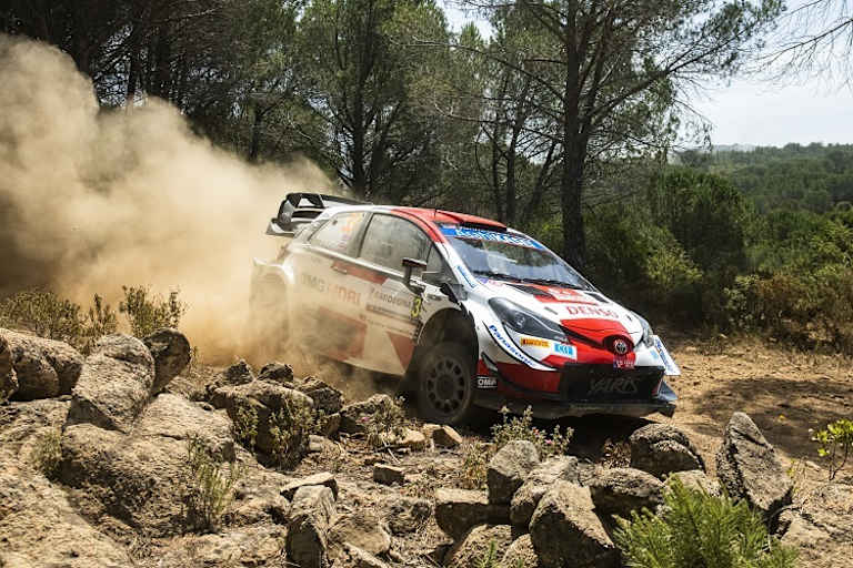 Elfyn Evans rückte auf P3 vor