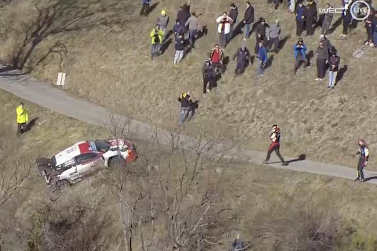 Der Fahrfehler von Elfyn Evans bei der Rallye Monte Carlo
