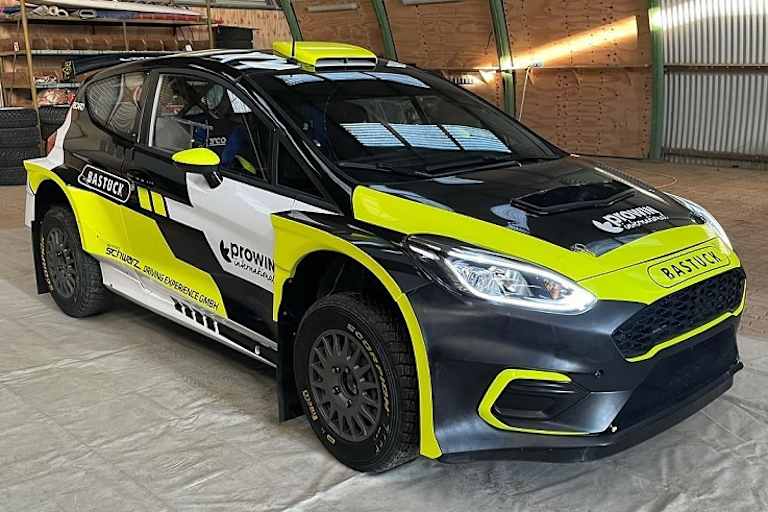 Der Ford Fiesta Rally4 von Fabio Schwarz