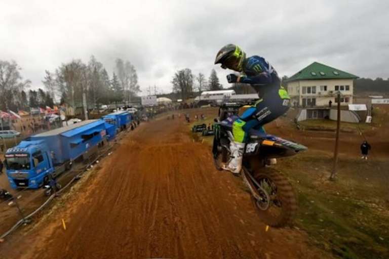 Glenn Coldenhoff überholt Fernandez auf der Ziellinie