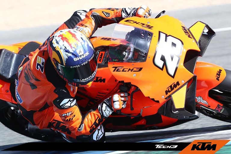Raúl Fernández beim November-MotoGP-Test in Jerez