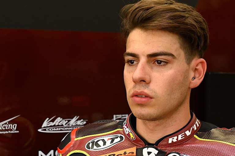 Augusto Fernandez kommt statt Rául zum Ajo-Moto2-Team