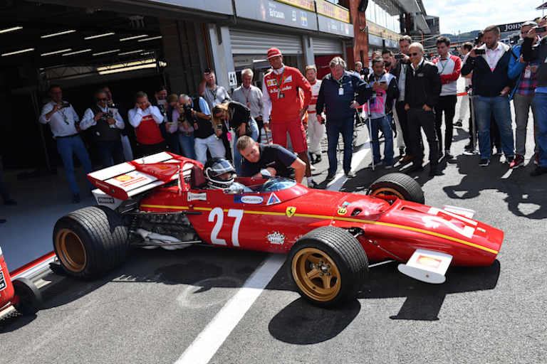 Jacky Ickx in Spa-Francorchamps 2018