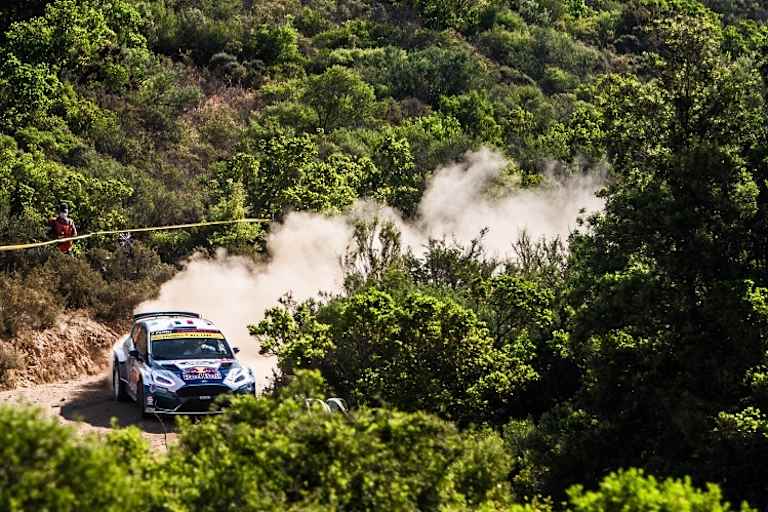 Adrien Fourmaux wurde am ersten Tag gestoppt