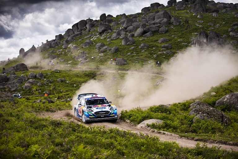 Guetr Schottereinstand für Adrien Fourmaux