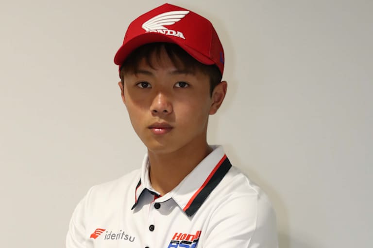 Der Japaner freut sich auf sein erstes Moto3-Jahr