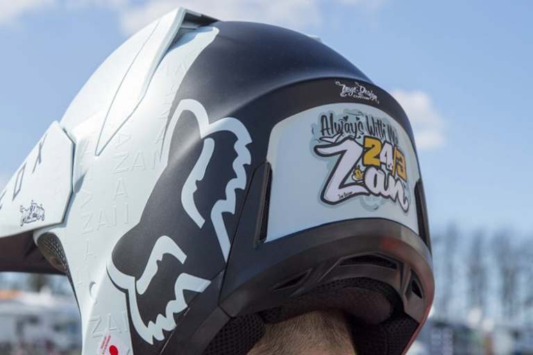 Die #243 ist für Tims verstorbenen Bruder Zan