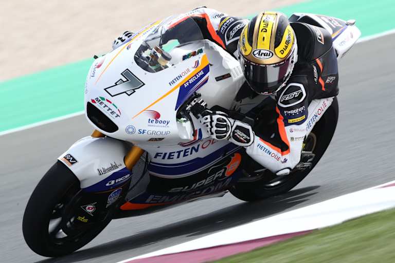 Barry Baltus bestreitet seine zweite Saison in der Moto2-WM