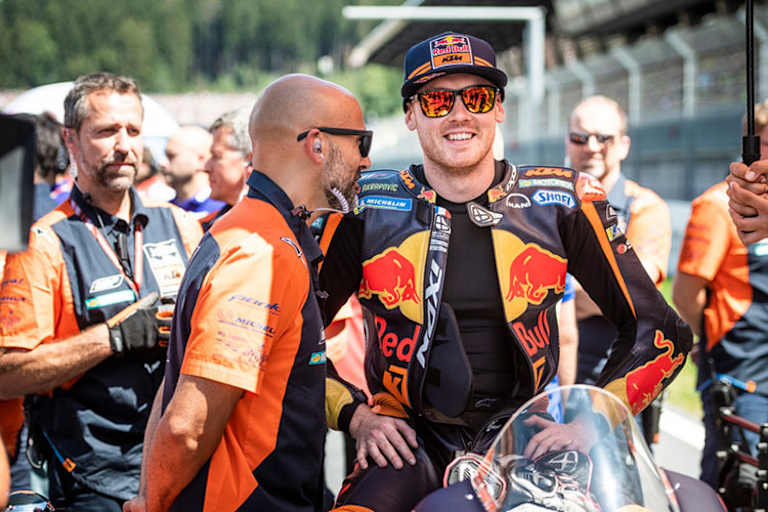 Esteban Garcia 2018 mit Bradley Smith