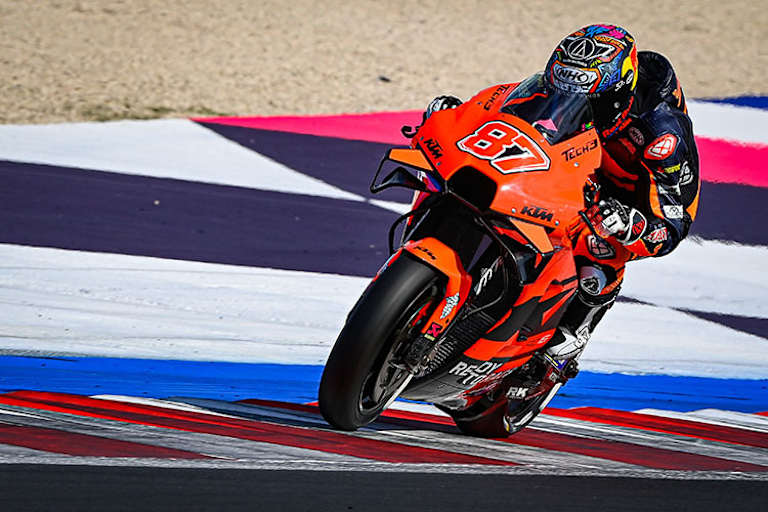 Remy Gardner: Der Moto2-Leader testete in Misano ersrtmals die KTM RC16