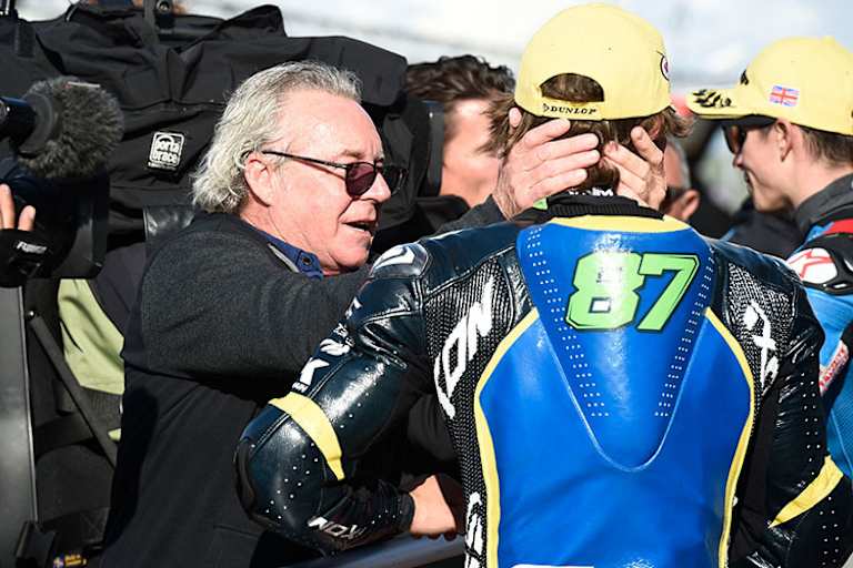 Silverstone-GP 2018: Wayne und Remy Gardner, damals bei Tech3 in der Moto2