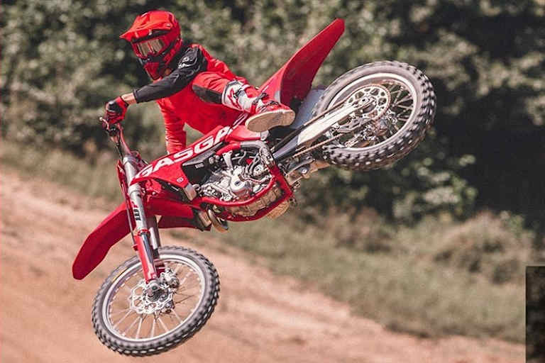 Motocross-Lineup von GasGas: Kindercrosser, 125er Zweitakter, Viertakter mit 250 und 450 ccm, keine 350er Viertakter