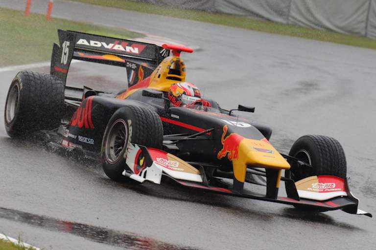 Gasly 2017 in der Super Formula in Japan