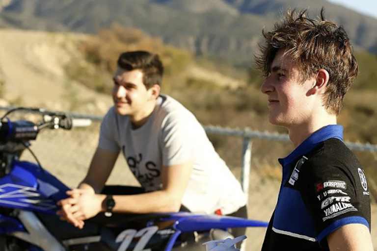 Jago Geerts beim Testen in Glen Helen