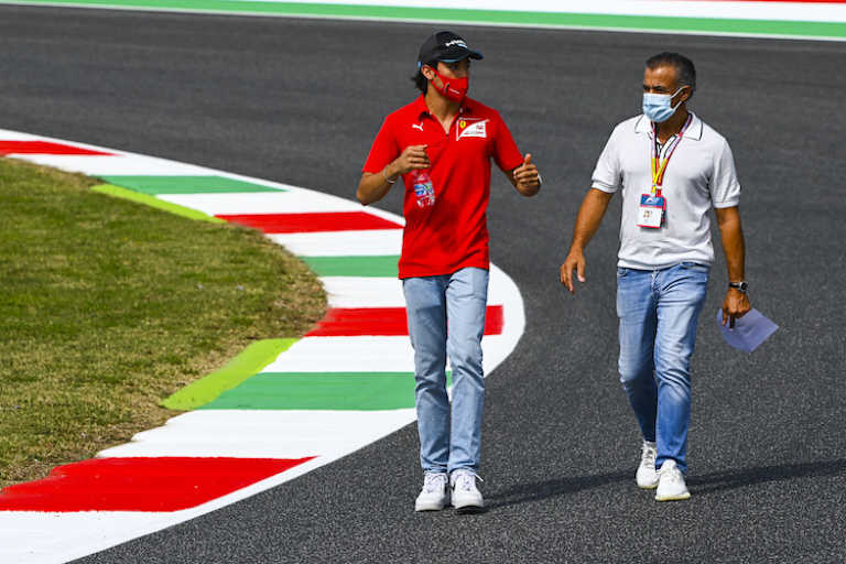 Giuliano und Jean Alesi