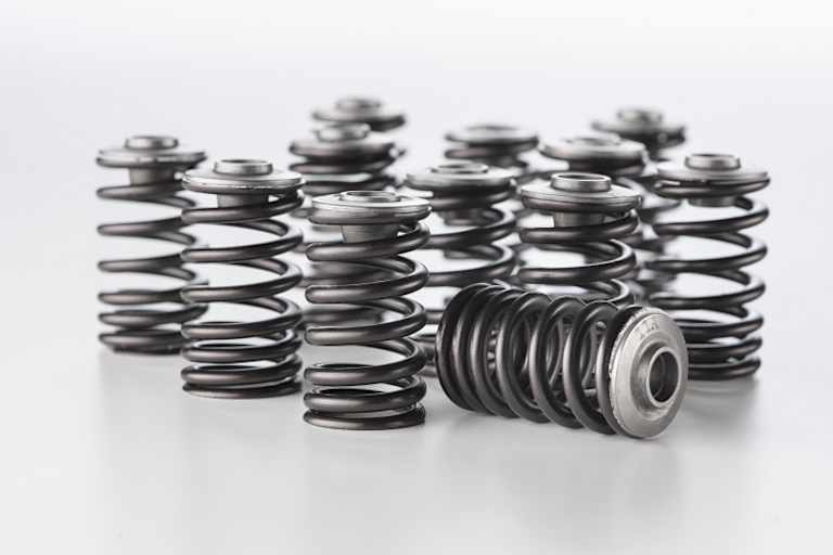 Waren bislang in einem Ducati-Motor nicht zu finden: Ventilfedern