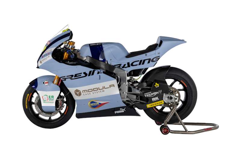 Die Kalex in den neuen-Gresini-Farben