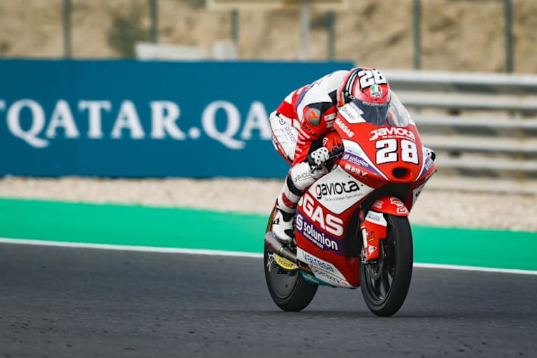 Izan Guevara in Losail