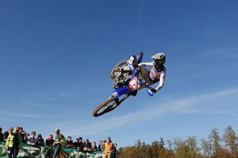 Valentin Guillod ist Führender der Schweizer Motocrossmeisterschaften