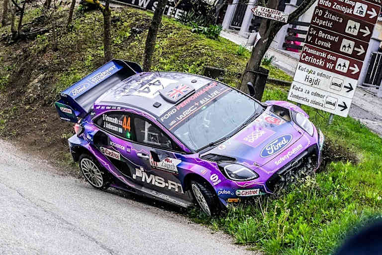 Gus Greensmith auf Abwegen